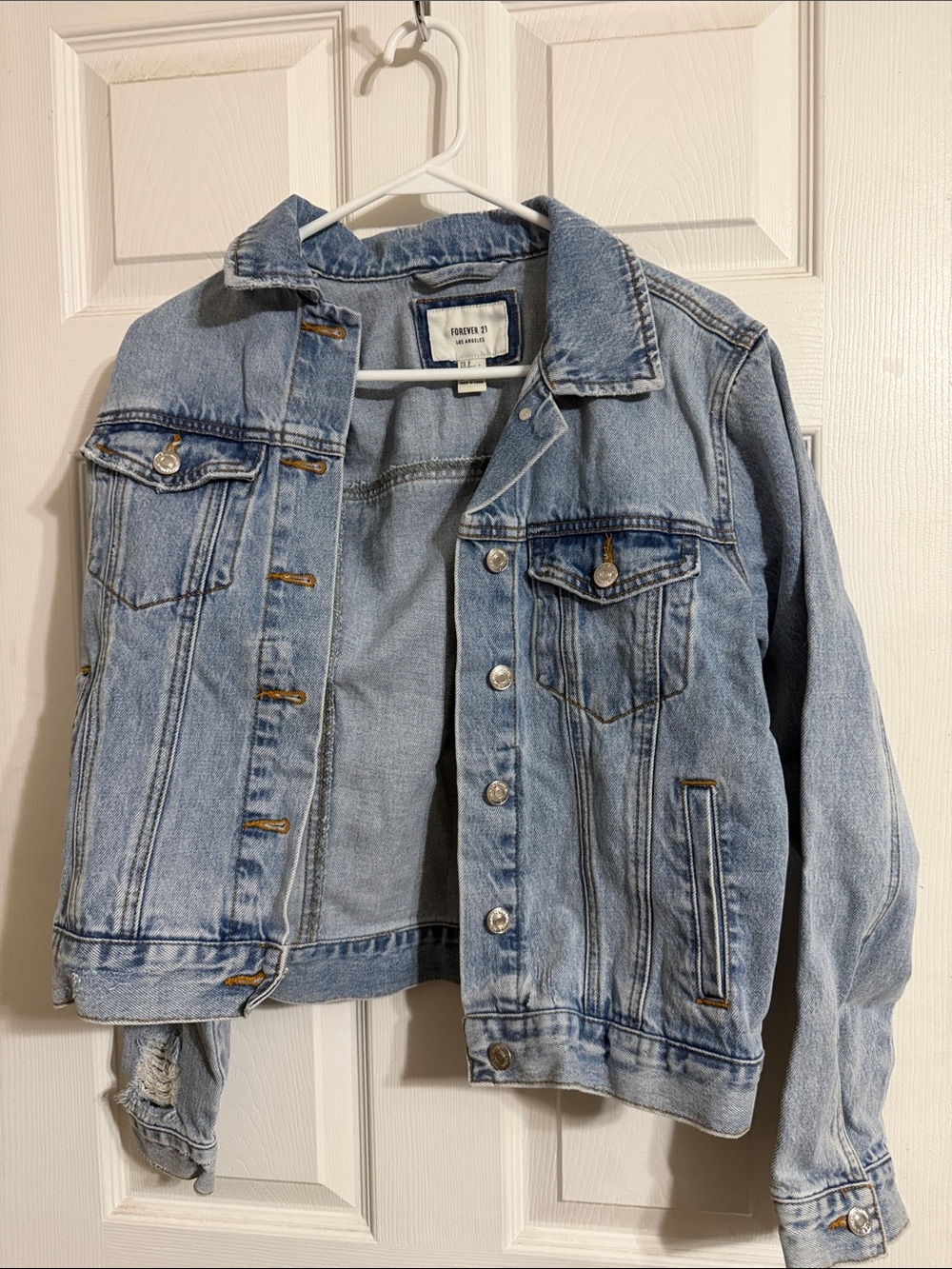 Forever 21 Light Blue Denim Jacket